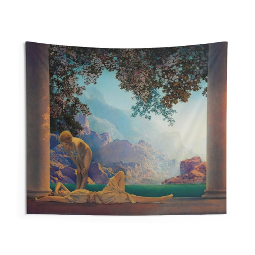 Maxfield Parrish Daybreak 1923 Tapestry Wall Art