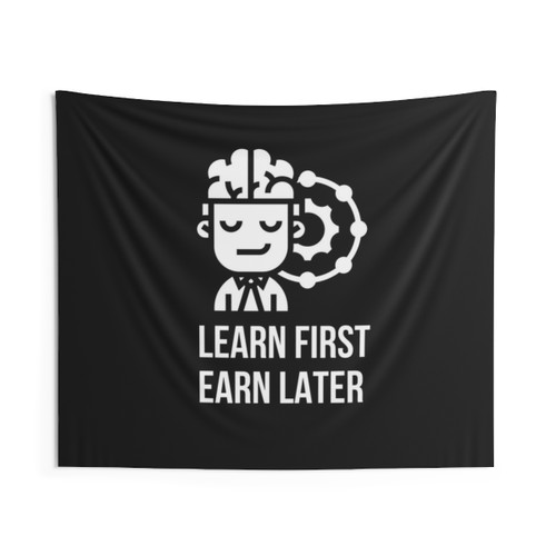 Inspiring Quotes Educational Tapestry Wall Hanging