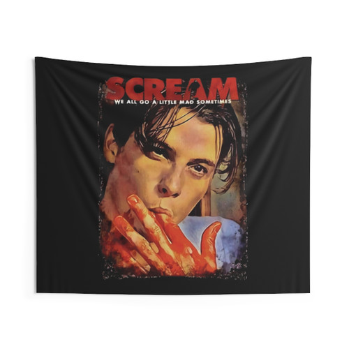 Scream Movie Billy Loomis Skeet Ulrich Tapestry