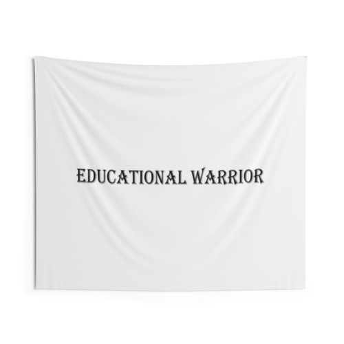 Educational Warrior Tapestry Wall Hanging