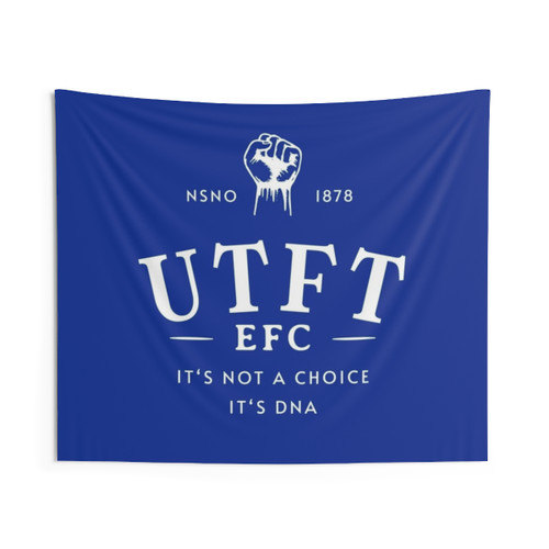 Everton FC DNA Tapestry - Toffees Supporters Wall Hanging