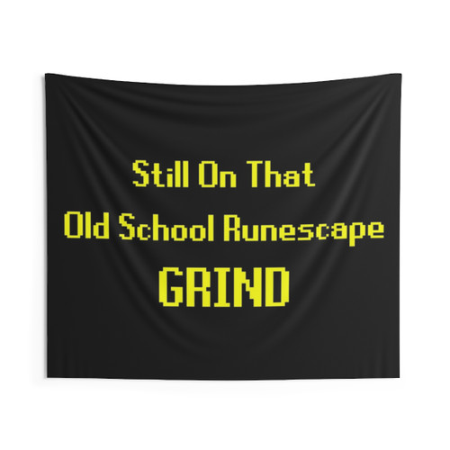 Old School Runescape Pixel Heart Tapestry