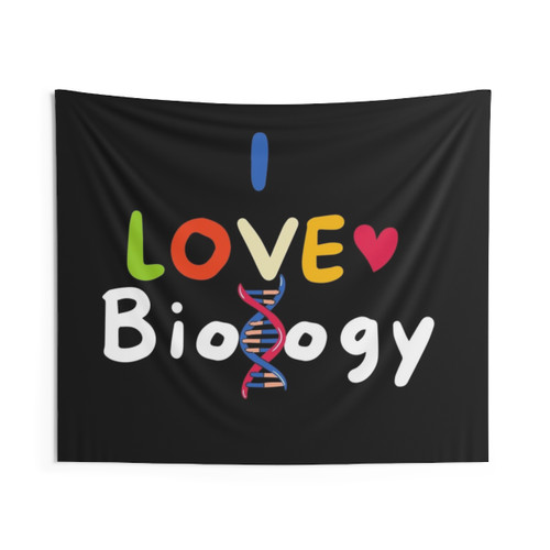 Educational Biology Tapestry for Back to School