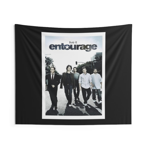 Classic Entourage Movie Poster Tapestry