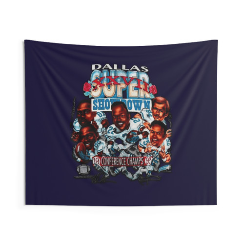 Vintage 1993 Dallas Cowboys Super Bowl XXVII Tapestry