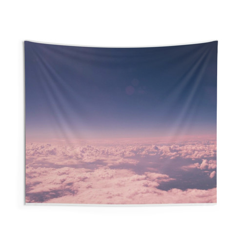 Pink Clouds Tapestry Wall Decor