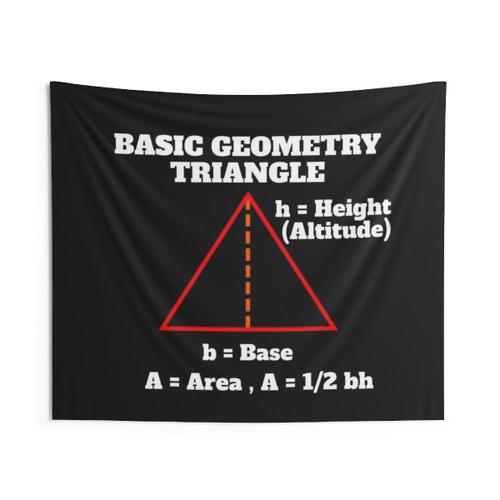Educational Triangle Geometry Tapestry