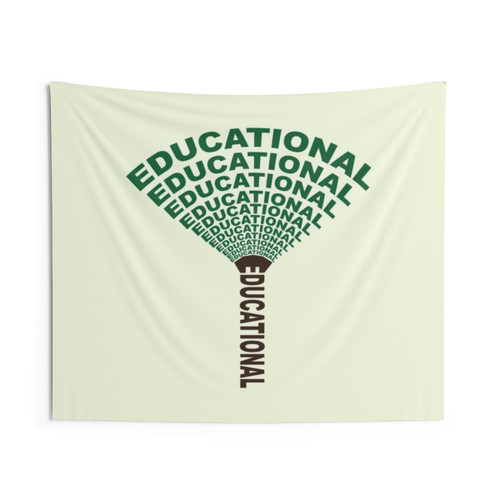 Educational Tree Tapestry - Unique Home Decor