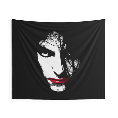 Robert Smith Tapestry - Goth Inspired Wall Art