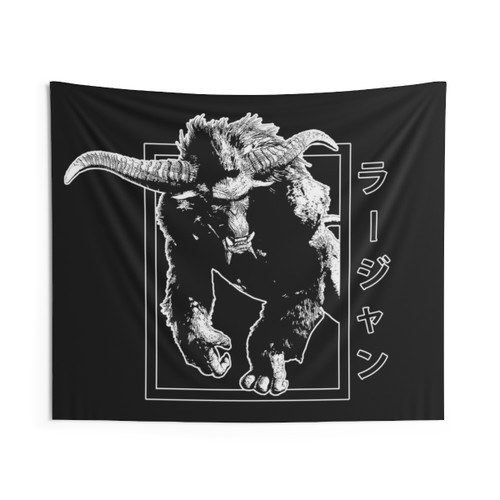 Rajang Monster Hunter World Iceborne Tapestry