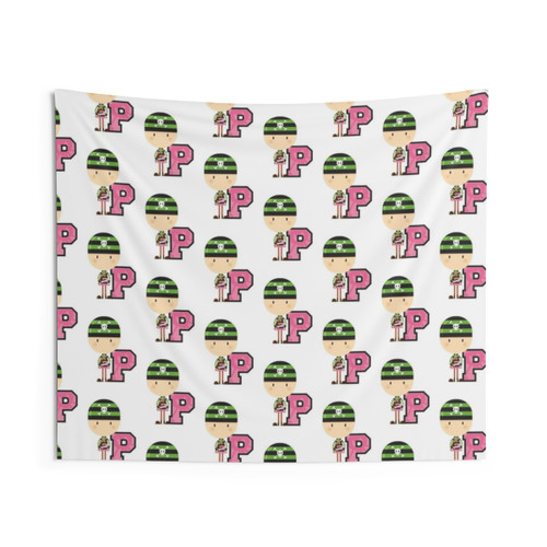 Educational Pirate Illustration Tapestry