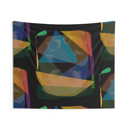 Cubist Face #03 Tapestry