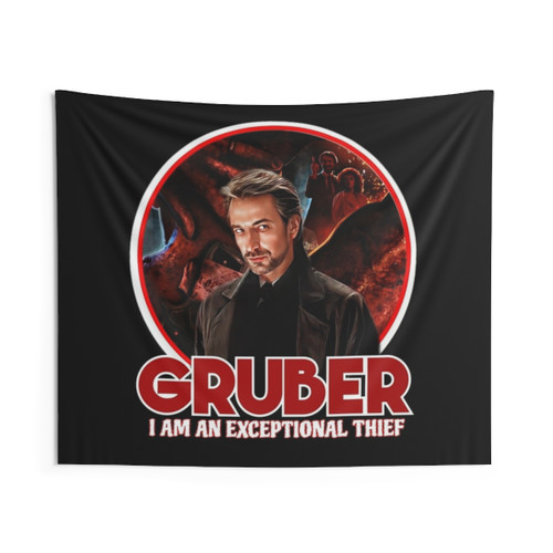 Hans Gruber the Thief Tapestry