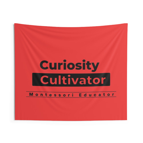 Montessori Educator Curiosity Cultivator Tapestry