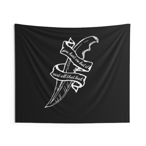 Ain't All That Bad TFB (Black) Tapestry