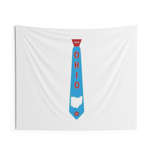 Ohio Necktie Conversation Starter Tapestry