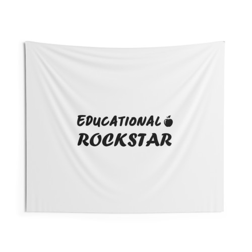 Educational Rockstar Teacher Tapestry