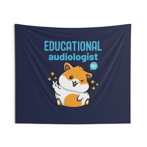 Educational Audiologist Tapestry Wall Hanging