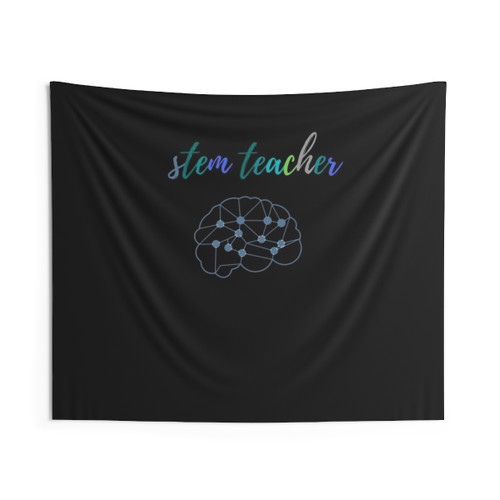 Stem Teacher Tapestry - Inspiring Educational Wall Art