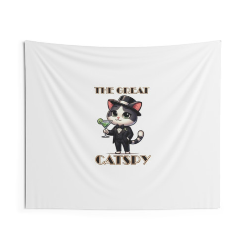 Cool Funny Cat Design Tapestry