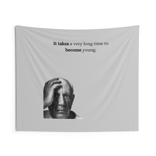 Inspirational Young Again Tapestry Wall Hanging