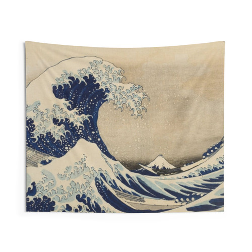 Hokusai Great Wave Off Kanagawa Tapestry