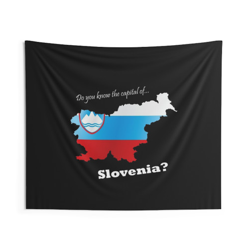 Slovenia Country Map Tapestry