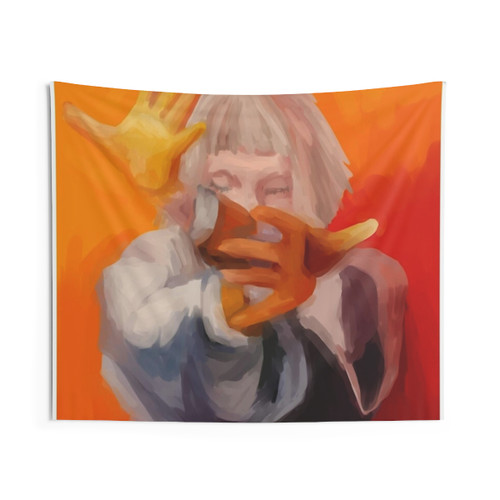 Aurora Aksnes Painting Digital Tapestry