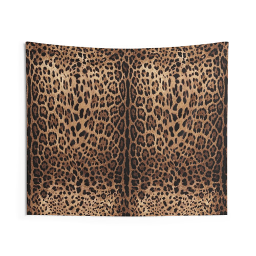 Realistic Leopard Print Tapestry Wall Hanging