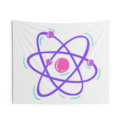 Science Design Tapestry - Educational Home Decor