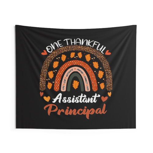 Thanksgiving Gratitude Tapestry Celebrating Assistant Principal's Impact