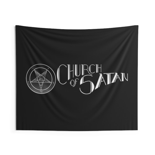Satanic Church Inspired Tapestry