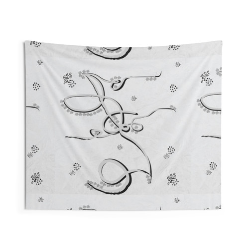 Ebola disease tapestry for educational display