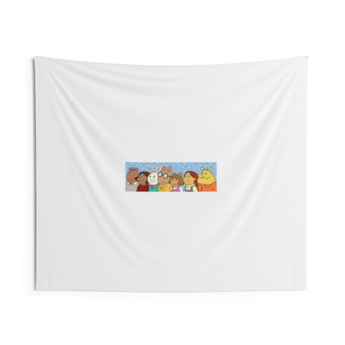 Arthur Cartoon Tapestry - Educational TV Show Decor