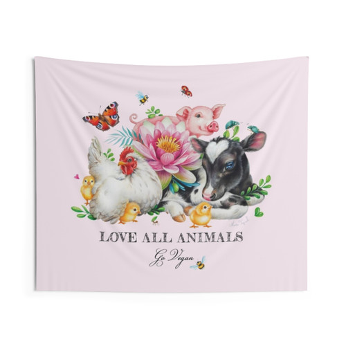 Vegan Summer Tapestry by Maria Tiqwah