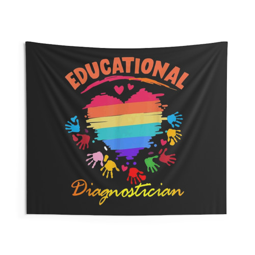 Educational Diagnostician Tapestry with Inspiring Quote