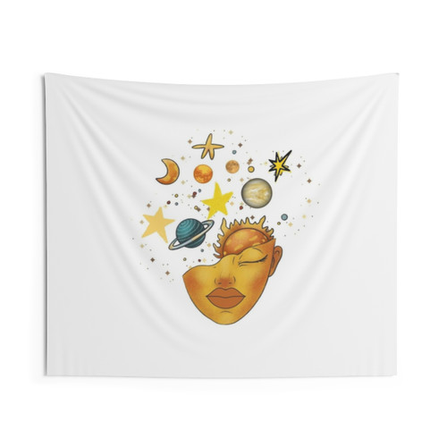 Dreaming of Space Exploration Tapestry