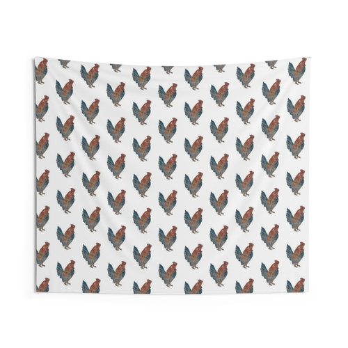Rooster Tapestry - Adorable Chicken Wall Art