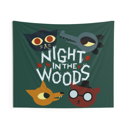 Night in the Woods Tapestry Featuring All Main Characters