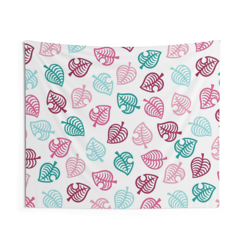 Kawaii Animal Motif Pink Tapestry