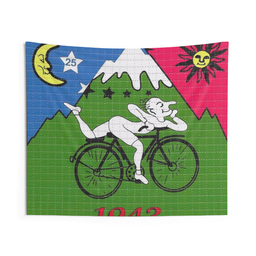 LSD Bicycle Day Tapestry - Albert Hofmann Discovery