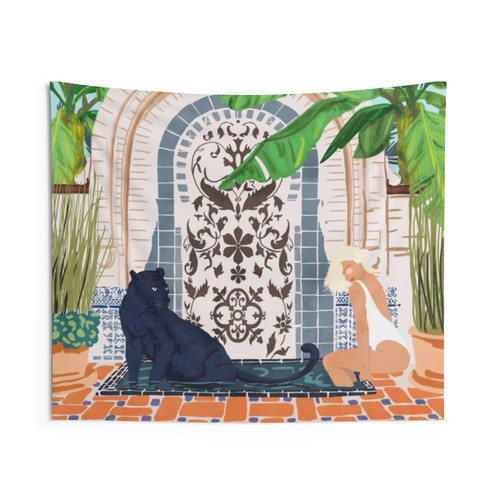 Frienaissance Tropical Wildlife Tapestry