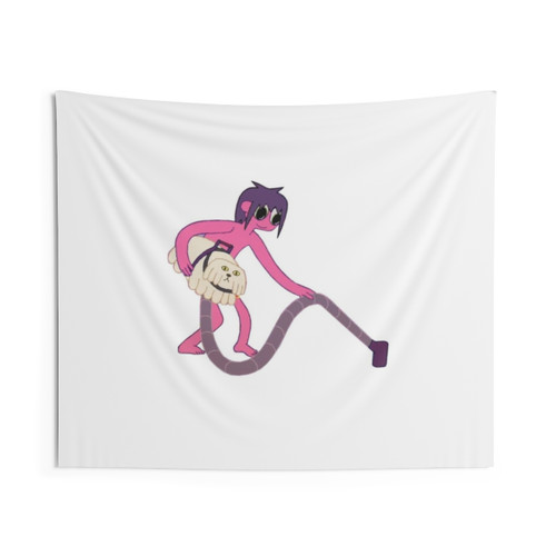 The Midnight Gospel Charlotte and Clancy Tapestry