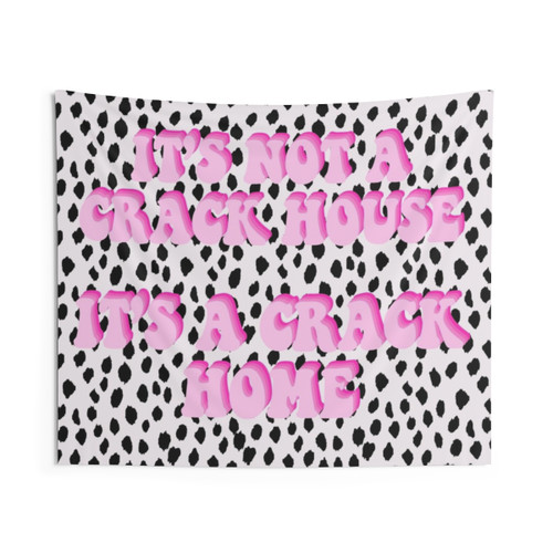 Crack Home Funny Tapestry Wall Decor