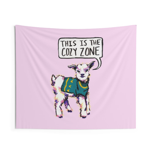 Cozy Zone Pink Variation Tapestry