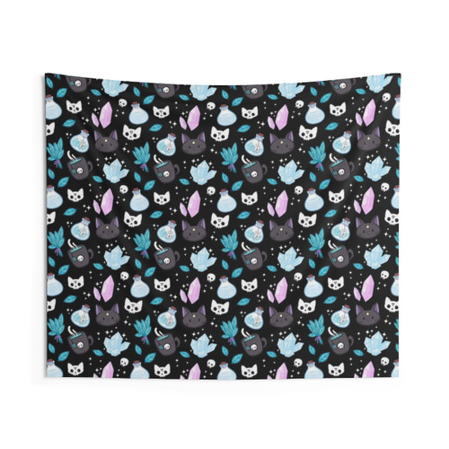 Herb Witch Black Nikury Tapestry Wall Decor