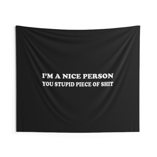 Funny Vulgar Bumper Tapestry