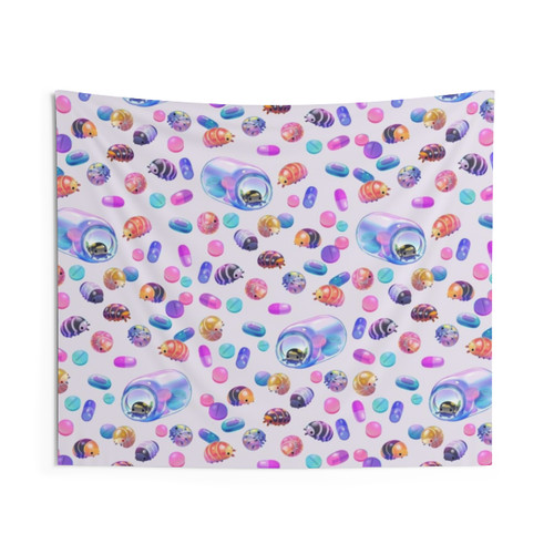 Pill Bugs Tapestry Wall Hanging