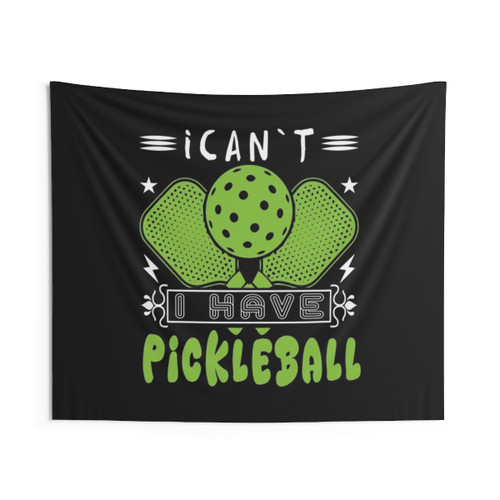 Pickleball Lover Funny Slogan Tapestry