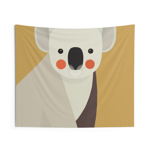 Koala Animal Portrait Tapestry
